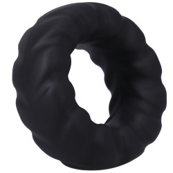 RockSolid by Doc Johnson Cockring The Fat Tire 25 mm Noir